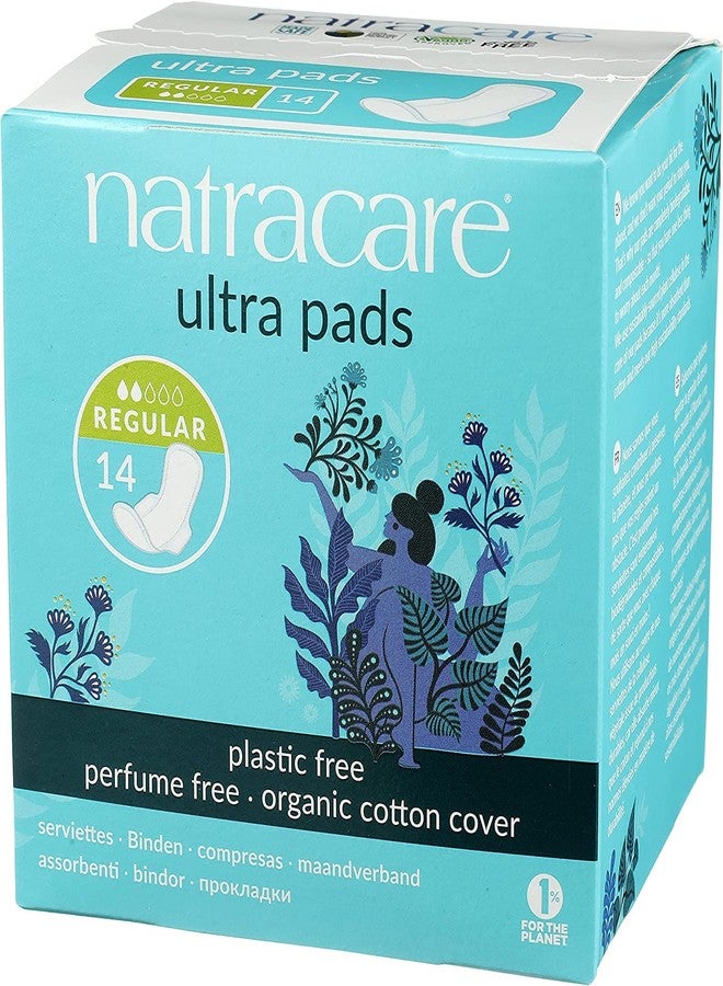 Natracare Pads Ultra With Wing Regular 14 Count (2 Pack) - Image 4